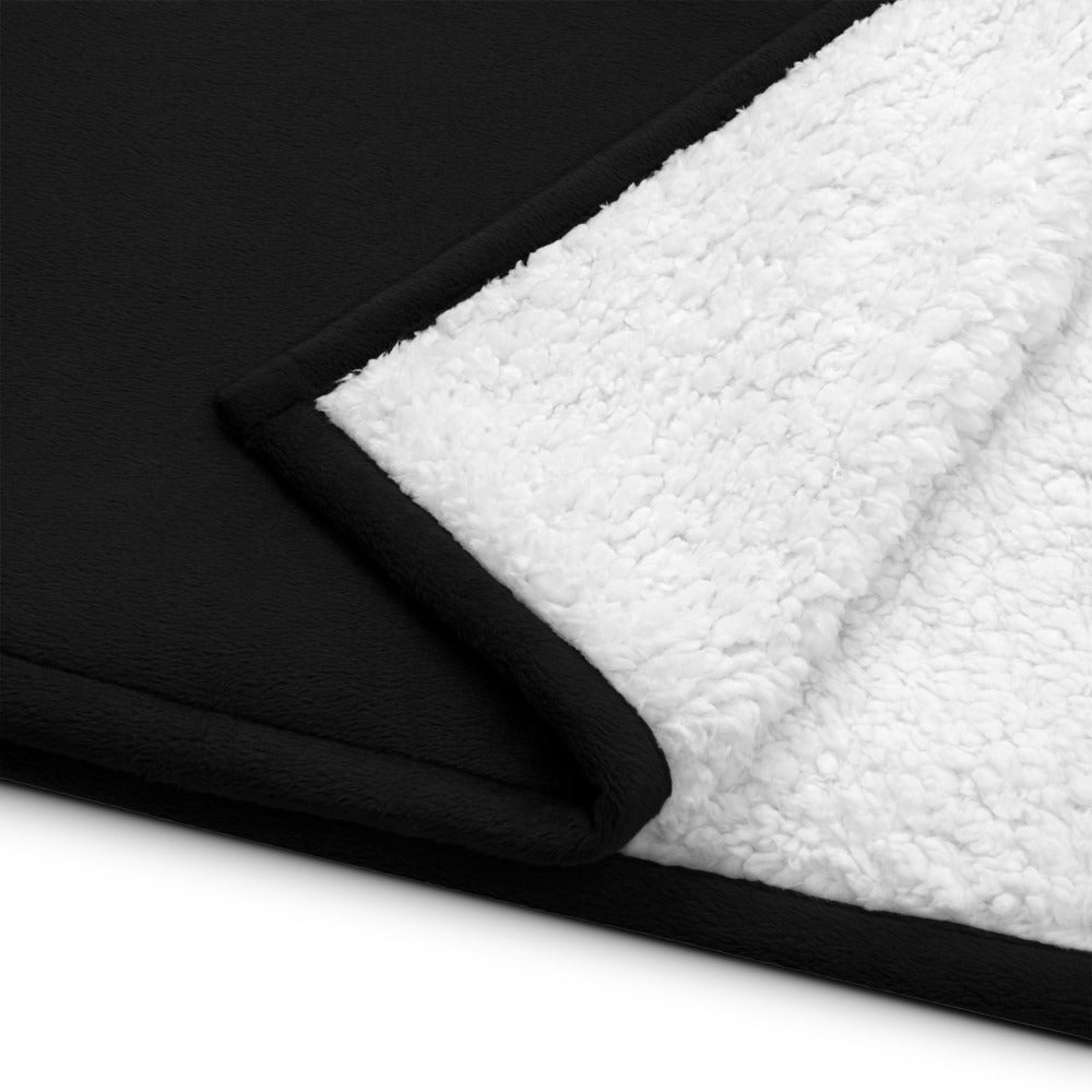 Goyard Paris Black Pattern Carpet Sherpa Fleece Blanket Gifts for